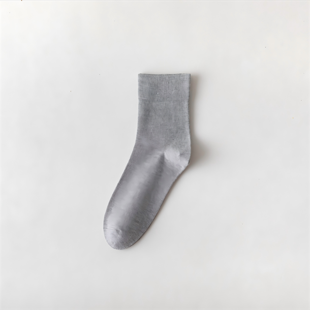Titteboo - Oliver Socks Bamboo,Undertøj,Sokker,strømper,Grey Melange