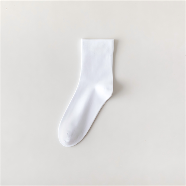 Titteboo - Oliver Socks Bamboo - Pearl White ,Undertøj,Sokker,strømper