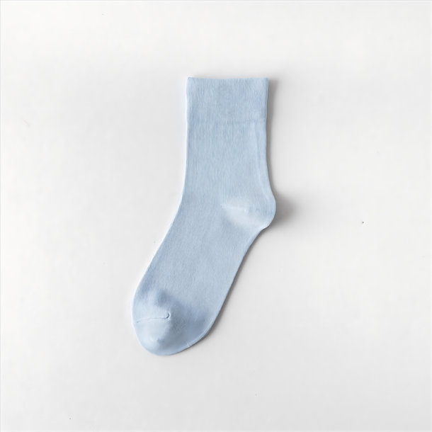 Titteboo - Anne Socks Bamboo - Powder Blue ,Undertøj,Sokker,strømper
