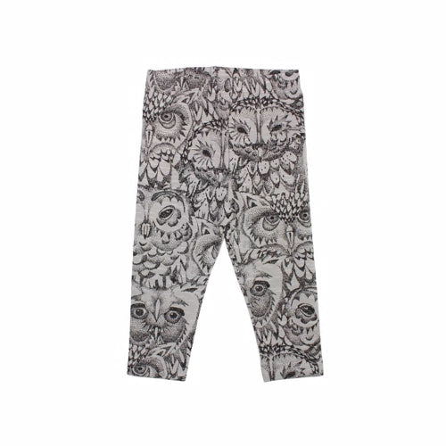 Soft Gallery - Baby Leggings // Owl Drizzle