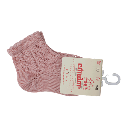 CONDOR Baby Strømper Rose Empo Col 544