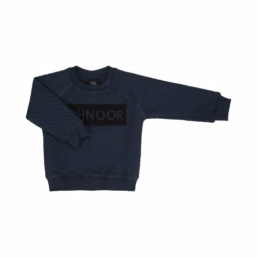 Petit By Sofie Schnoor Sweat Schnoor - dark blue, sweat shirt, sweat shirt, schnoor, logo, trøje, blue, bluse, mørkeblå
