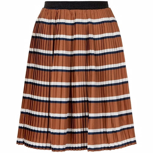 The New - Rachel Pleat Skirt // Mocha Bisque, nederdel, skirt, skørt, rachel, the new