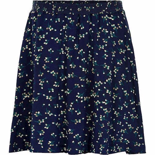 Hverdagsnederdel, pigetøj, nederdel, blød nederdel, nederdel med blomster, nederdele, nederdel, THE NEW nederdel, pigeoutfit, Isabella skirt