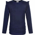 langærmet bluse, pigebluse, bluse, bluser, bomuldsbluse,