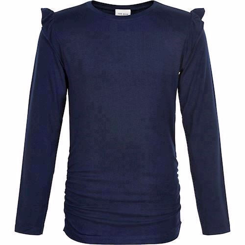 langærmet bluse, pigebluse, bluse, bluser, bomuldsbluse,