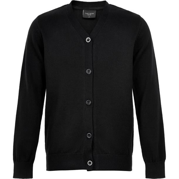 The New - Basic strik Cardigan // sort, LAGERSALG