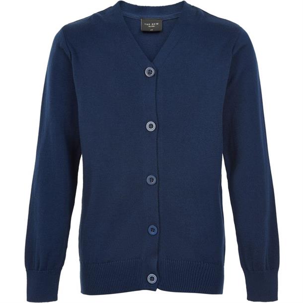 The New - Basic Knit Cardigan // Mørkeblå, LAGERSALG