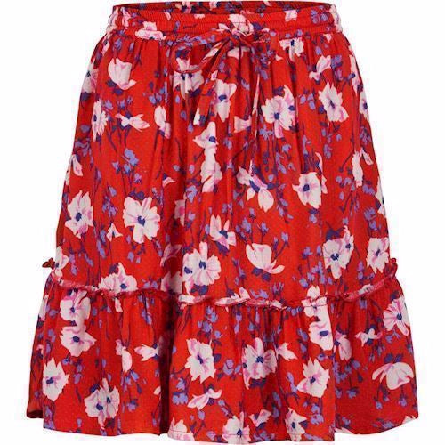 The New KAKTUS SKIRT, pige nederdel, rød pige nederdel, prinsesse nederdel, dansk design