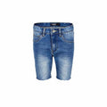 The New - Slim Shorts Blue Denim