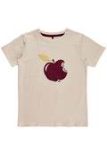 The new t-shirt, t-shirt fra the new, t-shirt med print, the new t-shirt med print, t-shirt til piger, the new t-shirt til piger, t-shirt i beige.