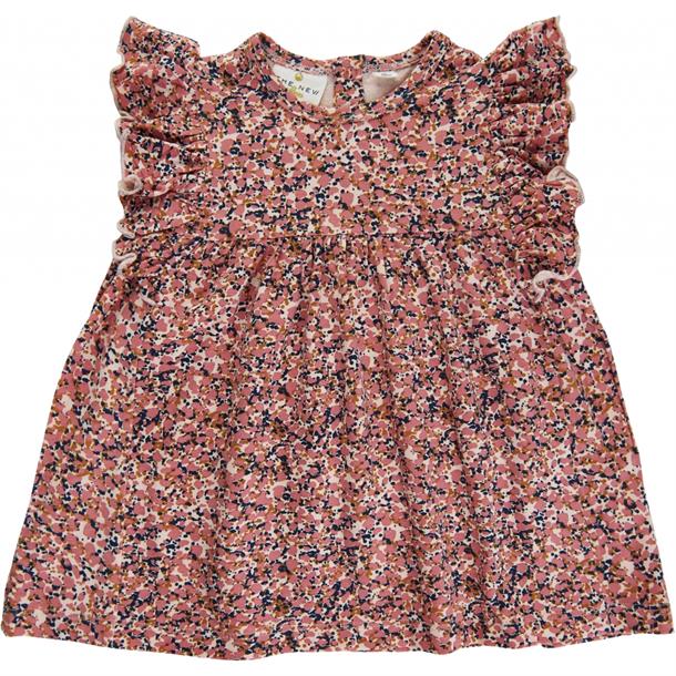 kjole, pigekjole, dress, blomster, blomsterprint, klassisk kjole, klassisk, The New Siblings - BLOOM Kjole//White Swan