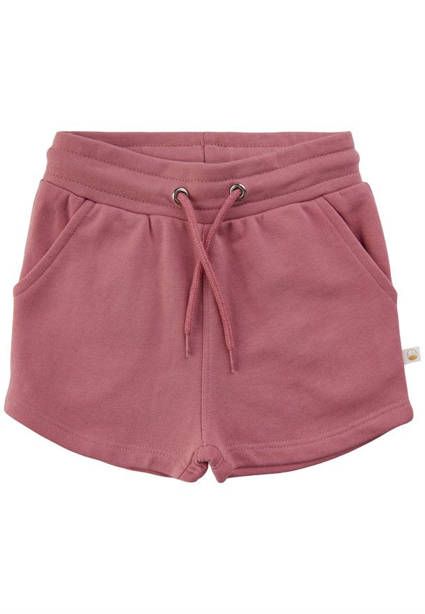 The New Siblings- Sweat shorts//Dusty Rose