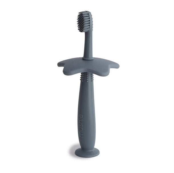 Mushie Flower Trænings tandbørste -  Tradewinds