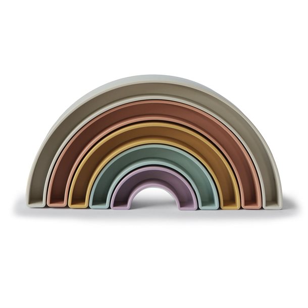 Mushie Stabel regnbue - Tropical