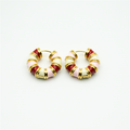 Titteboo - Carol Earrings - Scarlet
