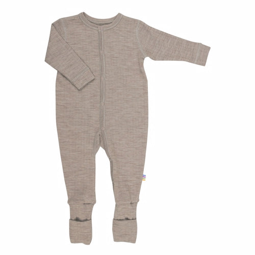 Joha Merino Uld Heldragt, Sesam Joha - Jumpsuit 2-i-1 (uld) - Sesam