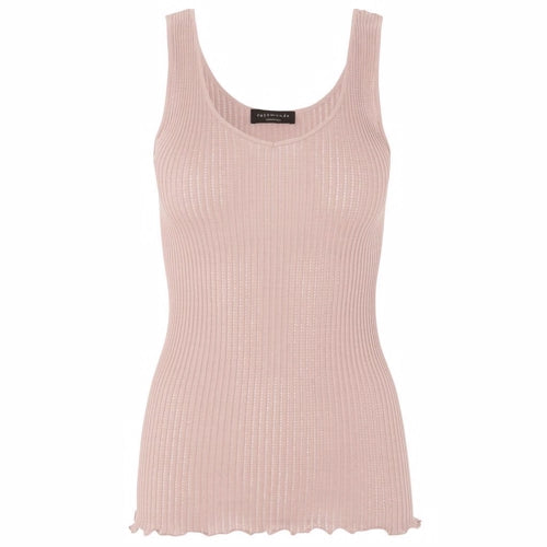 rosemunde, top, silke, bomuld, silketop, rosemundetop, Rosemunde - silketop regular // Vintage Powder