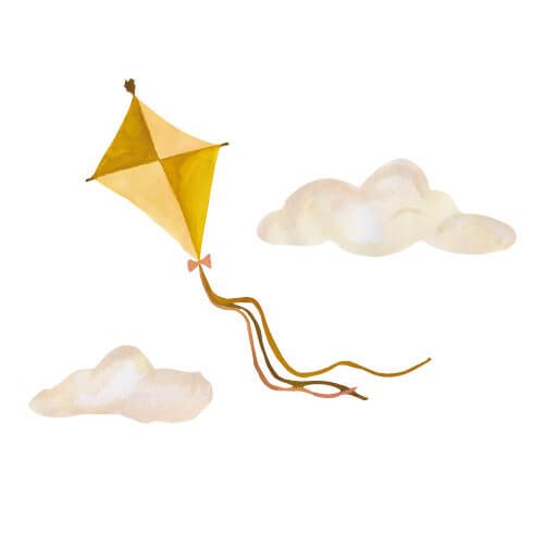 Thats Mine Wall Stickers Drage lille – Ochre