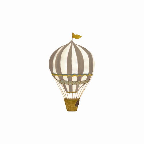 Thats Mine Wall Stickers Retro luftballon small – Brown