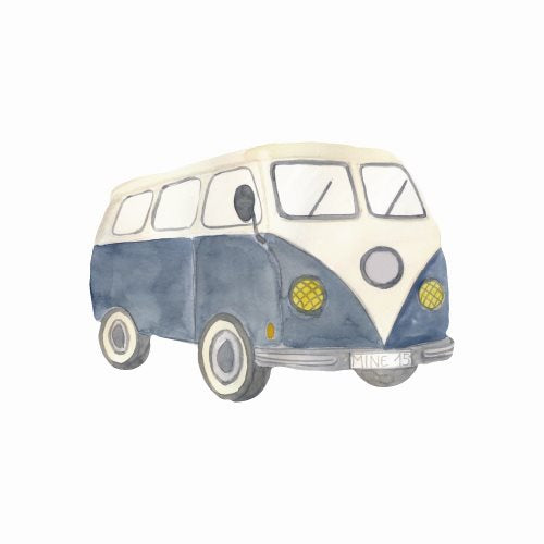 Thats Mine Wall Stickers Retro van