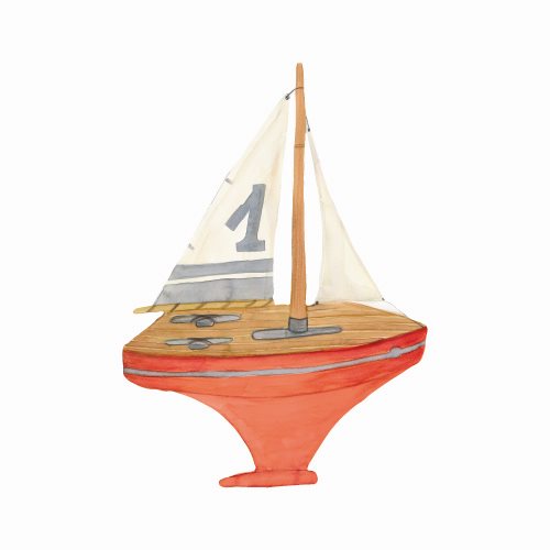 Thats Mine Wall Stickers Sejlbåd