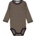 Wheat - body plain // almond, body, bodystocking, sparkedragt, babytøj, dreng, nyfødt