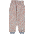 Wheat - Thermo pants Alex // burgundy, termobukser, skibukser, overtræksbukser, thermobukser, termo, thermo, Wheat - Thermo Pants Alex //Dusty dove flowers