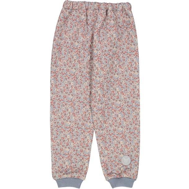 Wheat - Thermo pants Alex // burgundy, termobukser, skibukser, overtræksbukser, thermobukser, termo, thermo, Wheat - Thermo Pants Alex //Dusty dove flowers