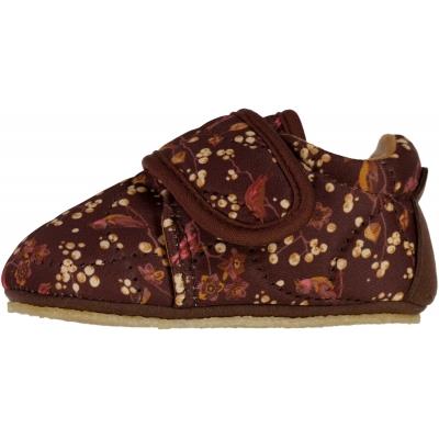 Wheat - Hjemmesko Sasha termo//Maroon birds