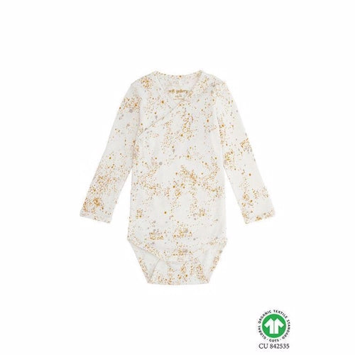 newborn, for tidligt født, barselsgave, body, cross-over lukning, slå-om lukning